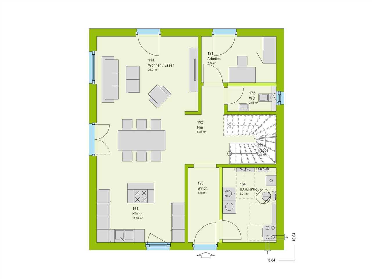 Grundriss Doppelhaus 6m breit Die perfekte Planung für Ihr Zuhause