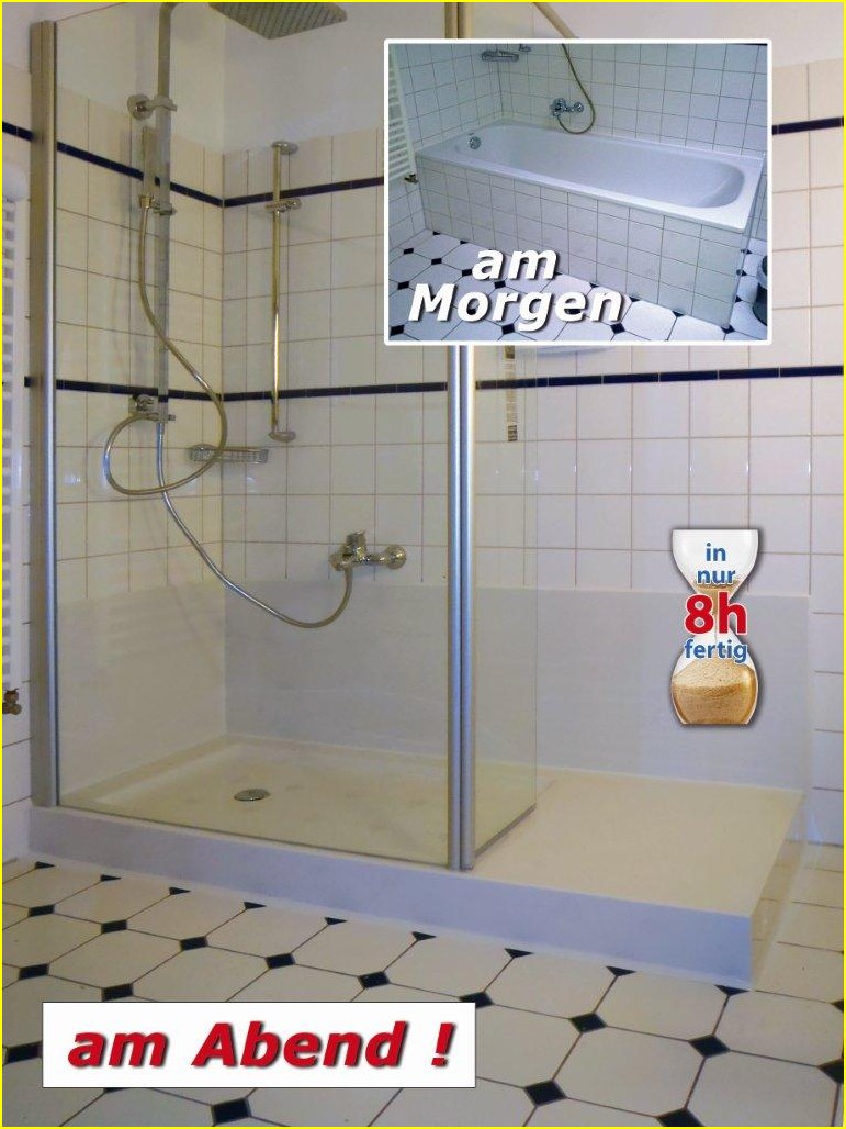 Dusche Statt Badewanne Einbauen Vermieter
