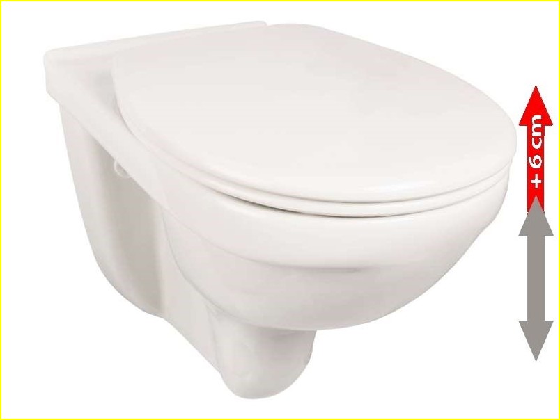 Erhöhtes Wand WC: Mehr Komfort & Barrierefreiheit im modernen Bad () Erhöhtes Wand WC: Mehr Komfort & Barrierefreiheit im modernen Bad